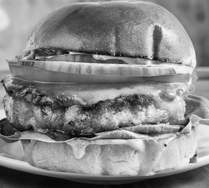 Chicken Patty Cheese Burger (1 pcs)