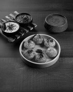 Masala Paniyaram With Spicy Chutney
