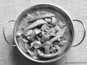 Kadhai Mushroom