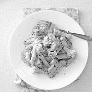 Penne alfredo [chicken]