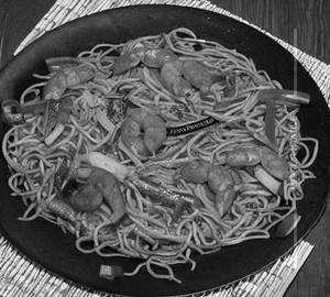 Prawn Schezwan Noodles