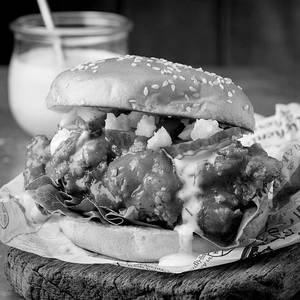 Crispy Crunchy Chicken Burger