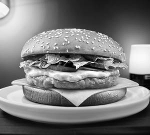 Paneer mayo burger