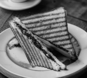 Dark chocolate sandwich