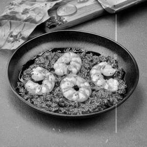 Grilled Gremolata Prawn