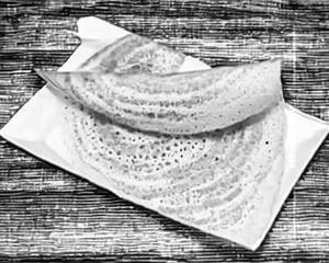 Onion Masala Dosa
