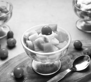 Fruit Salad And Cream