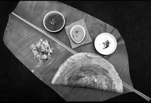 Ghee masala dosa