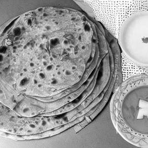 Lachha Pudina Paratha