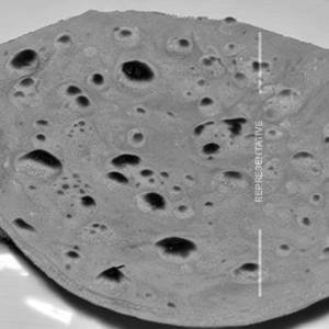 Desi Ghee Besan Roti