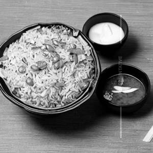 Ghee Mungaku karam Rice