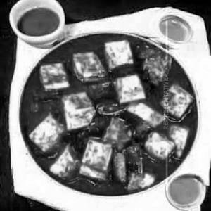 Paneer in Hot garlic Sauce
