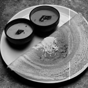Butter Onion Rava Dosa