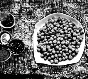 Kadai chana masala