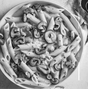 Mushroom Penne Pasta