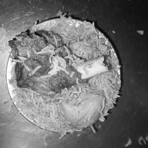 Plain Mutton Biryani