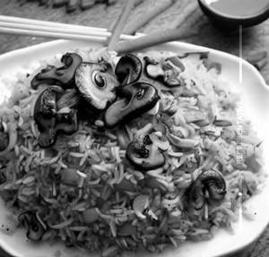 Mushroom Fried Rice
