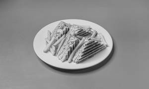 Non-Veg. Club Sandwich