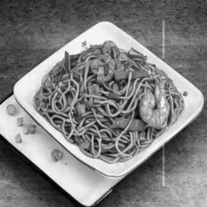 Prawns Shezwan Noodles
