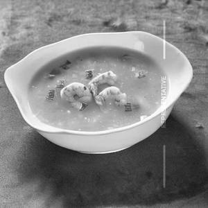 Prawns Snow Flake Soup