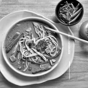 Veg Thai Curry Noodles