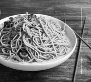 Mushroom Noodles