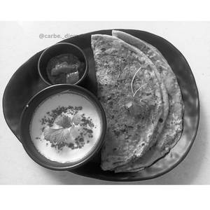 2 Aloo Paratha+Dahi+Aachar                                                   