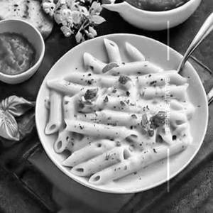Penne Alfredo Non - Veg
