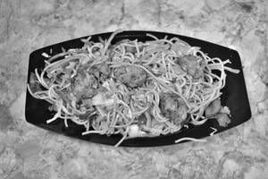 Veg Manchurian Noodles
