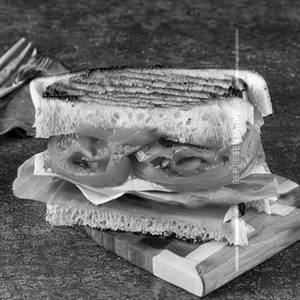 Onion Tomato Grilled Sandwich