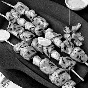 Grilled Fish Kebab