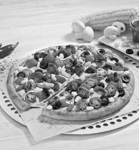 Veg. Loaded Pizza