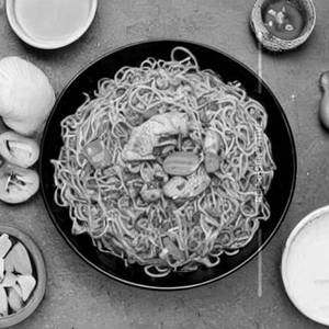 Schezwan Chicken Noodles