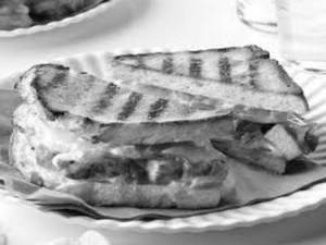 Chicken Cheese Grilled Sandwich