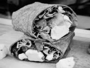 Veg Paneer Wrap (beetroot)
