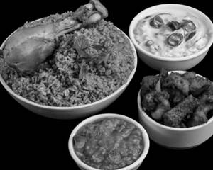 Chicken thokku biryani