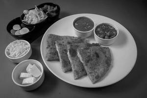 Muli With Cheese Paratha