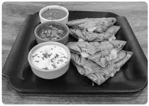 Cheese With Red Capsicum Paratha