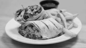 Country Chicken Roll With Fries