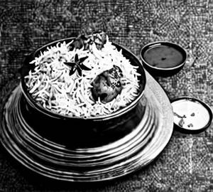 Mashroom Biryani Single