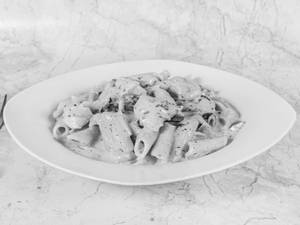 Chicken Penne White Sauce Pasta