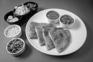 Methi With Baby corn Paratha