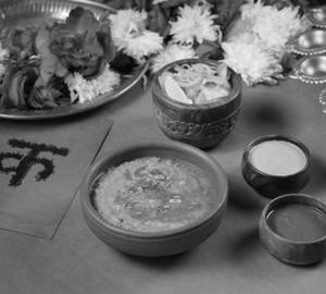 24K Gold Ghee Dal Tadka