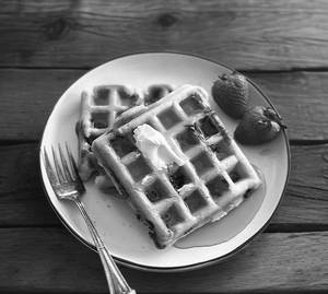 Strawberry Surprise Mini Waffle