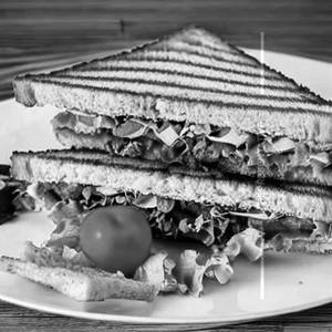Vegetarian Club Sandwiches