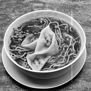 Wonton Noodles Soup (Prawn)