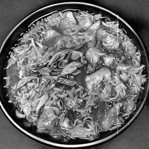 Steamed Rice (Manchurian) - Chicken