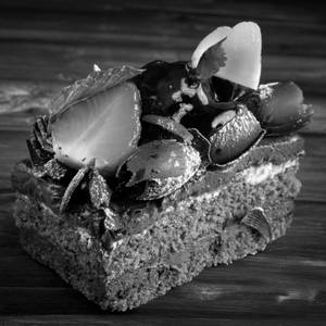 German Black Forest Cake Slice