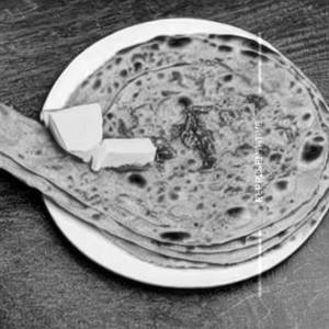Butter Pudina Paratha