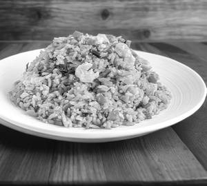 Egg manchurian fried rice